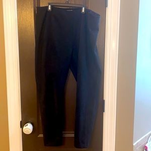 New direction XL Blk faux suede pant